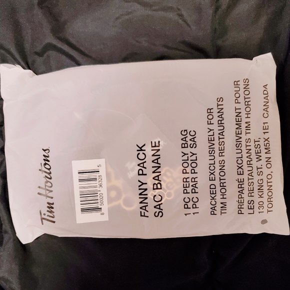 Justin Bieber X Tim Hortons Fanny Pack (Sealed) Timbeibs colab - Picture 3 of 3